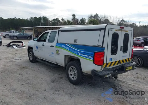 2018 Chevrolet Silverado 1500 Wt z USA, uszkodzony, nr VIN 1GCVKNEC6JZ314734